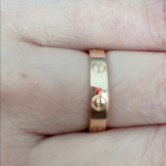 Authentic Cartier Mini love ring size 6.25 - Picture 9 of 10